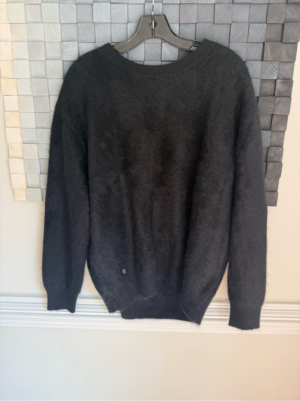 NakedCashmere Black Crewneck Sweater